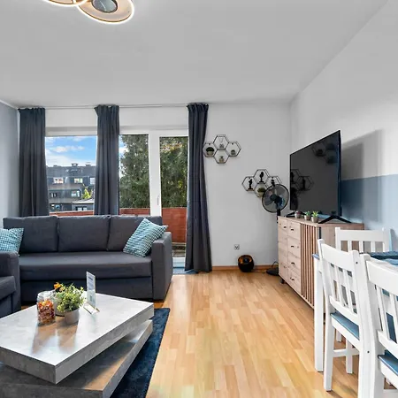 Apartment Design Luxus, Vollausstattung, 2 Min Hbf Duisburg, Betten, 2 55