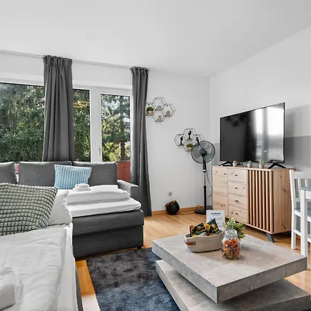 Design Luxus, Vollausstattung, 2 Min Hbf Duisburg, Betten, 2 55